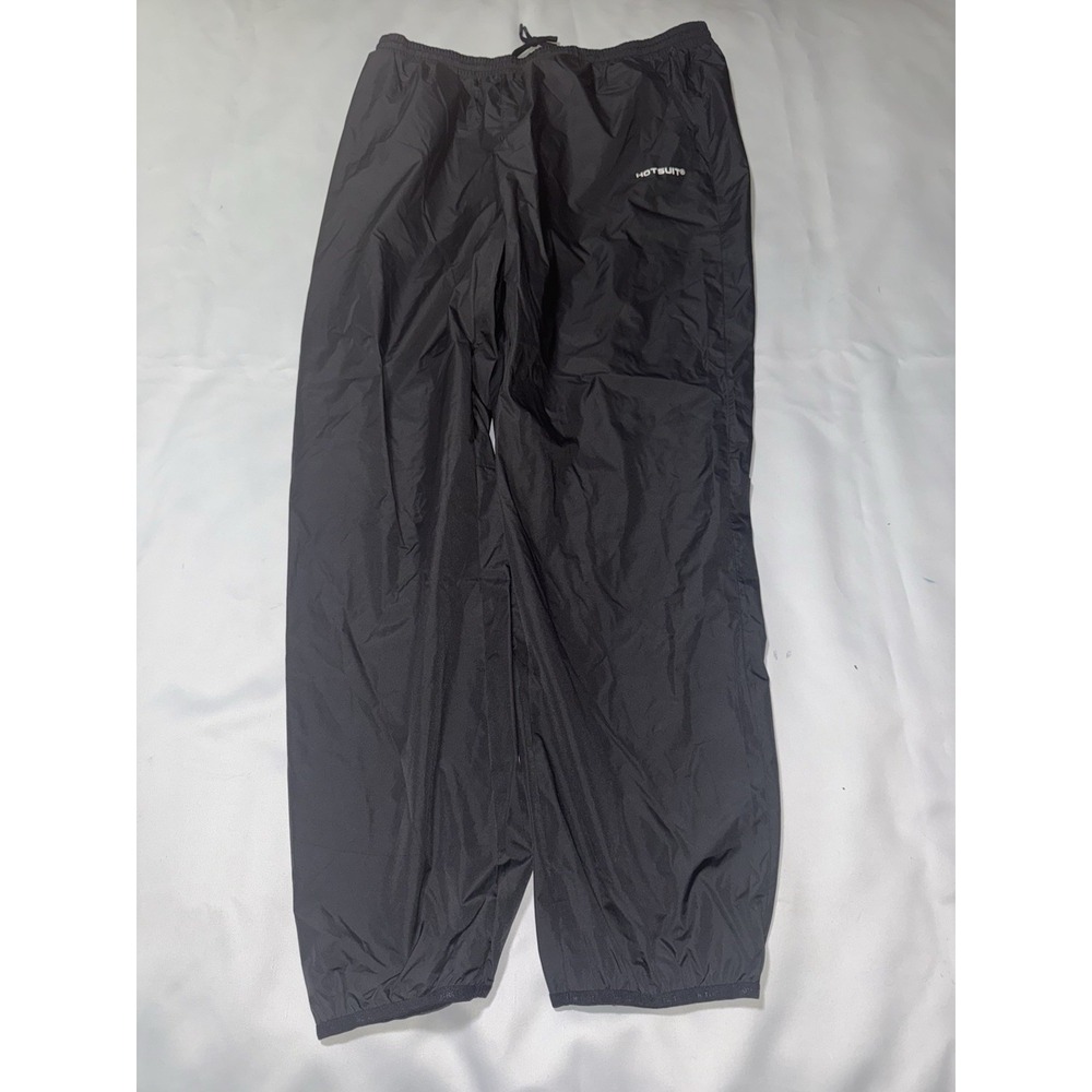 Hotsuit Sauna Black  Pants Women's Size 4x Drawstring Light